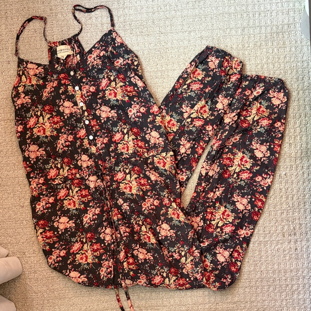 Floral Ralph Lauren Women's Jumpsuit M